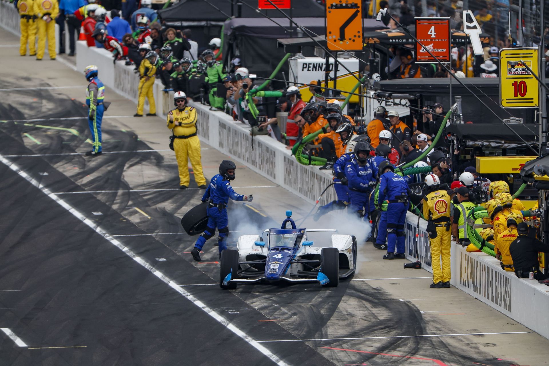 David Malukas at the 109th Running Of The Indianapolis 500 - Source: Getty